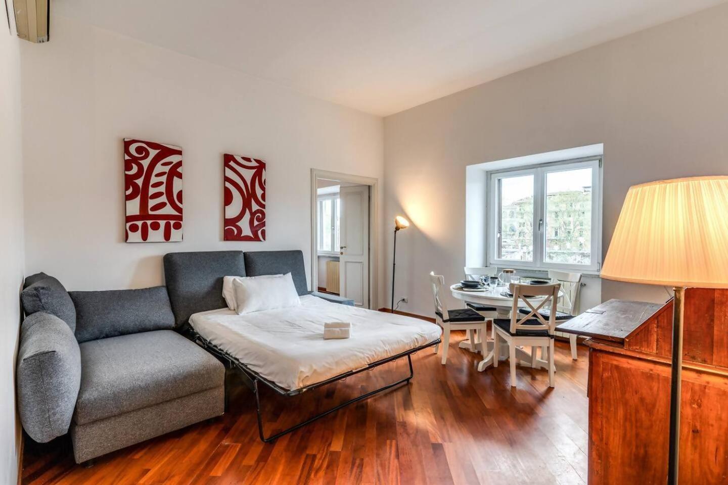 Splendid Flat On The Tiber River Rome Buitenkant foto