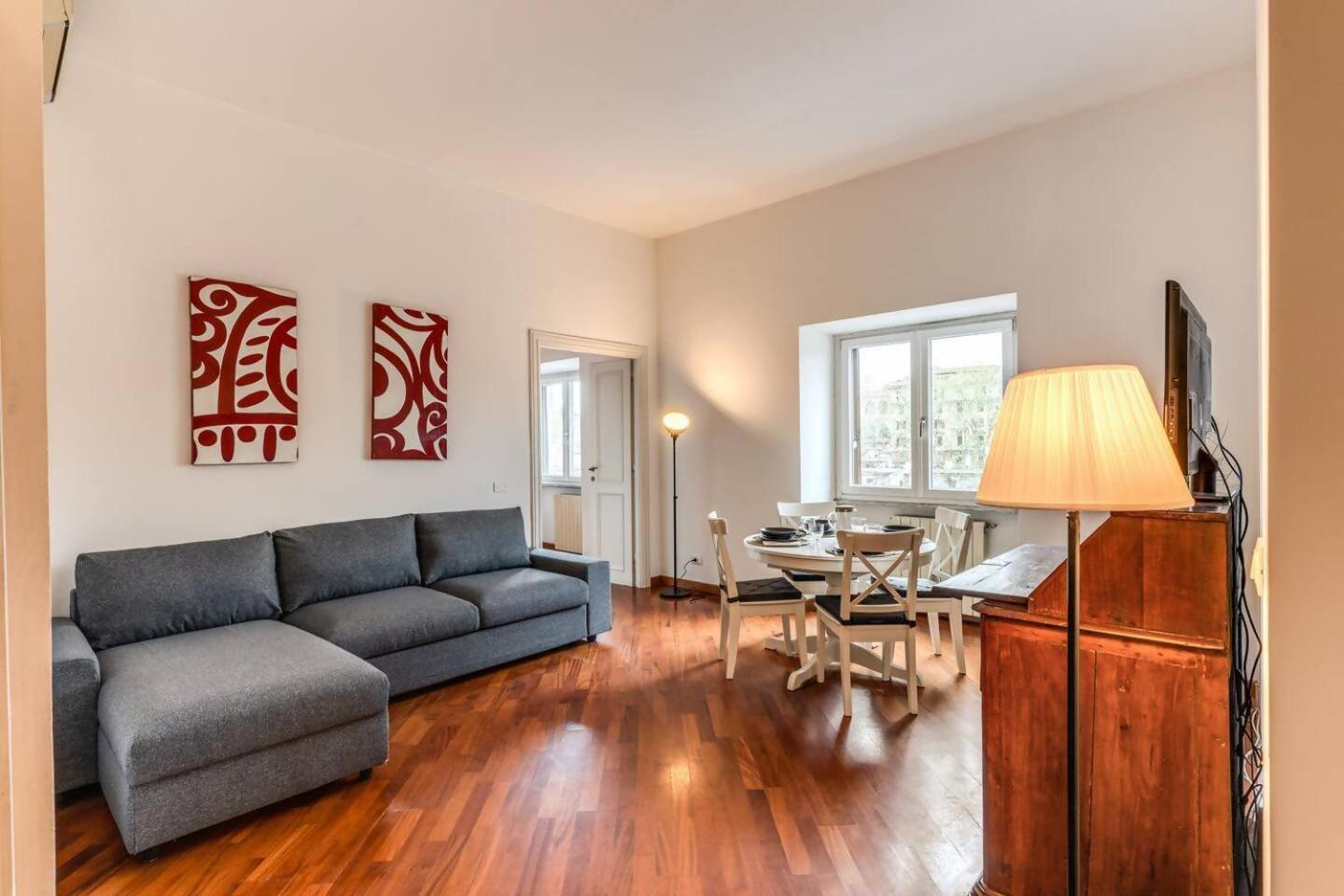 Splendid Flat On The Tiber River Rome Buitenkant foto